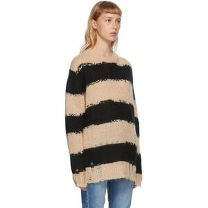 Acne studios Striped Crew Neck Sweater